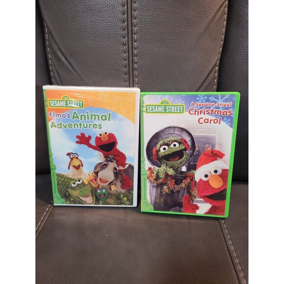 Sesame Street DVD Lot Imagine With Me, Christmas Carol, The Bookaneers - Picture 9 of 11